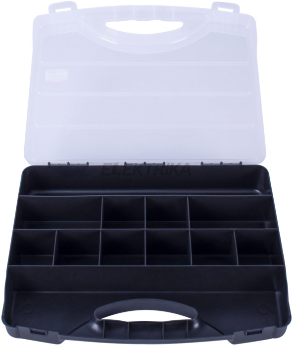 Органайзер пластиковий, e.toolbox.pro.13, 12,5" 320x255x50мм (t011013)