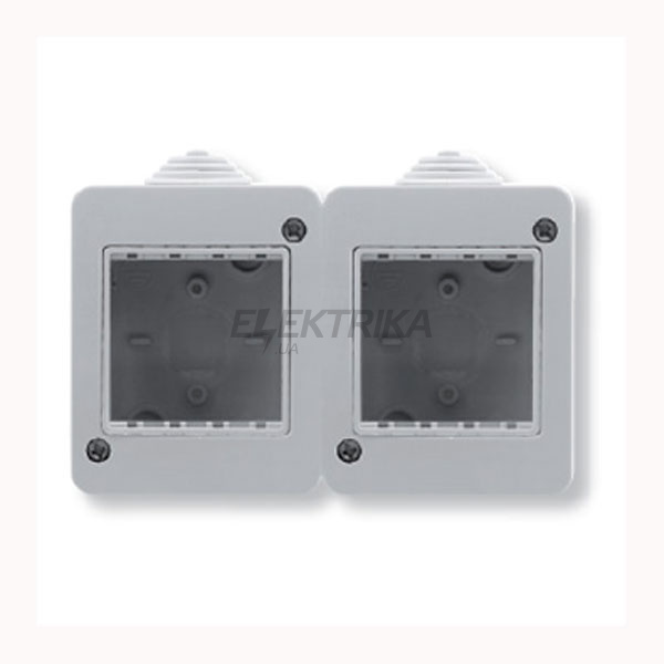 Коробка для відкритої установки на 2+2 модулі IP40 Zenit N3292.1