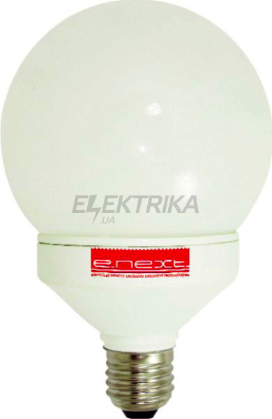 Лампа енергозберігаюча e.save.globe.E14.11.4200, тип globe, патрон Е14, 11W, 4200 К