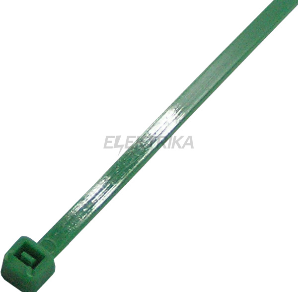 Кабельна стяжка e.ct.stand.150.3.green (100шт)