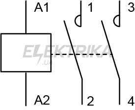 Контактор модульний АСКО-УКРЕМ MK-N 2P 20A 2NO (A0040030024)