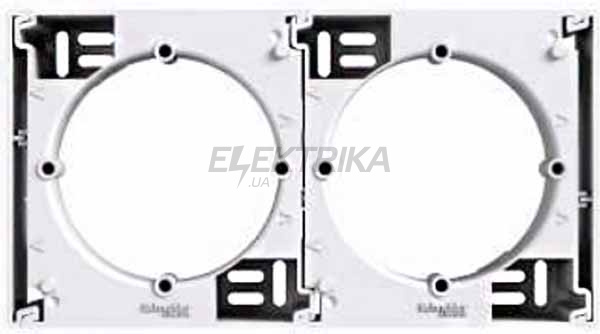 Коробка (підрозетник) Schneider Electric Asfora для зовнішнього монтажу білий (EPH6100221)
