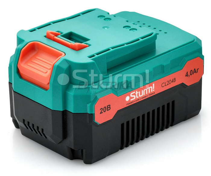 Акумуляторна батарея Li-Ion 20В 4 Aч Sturm (CL204B)