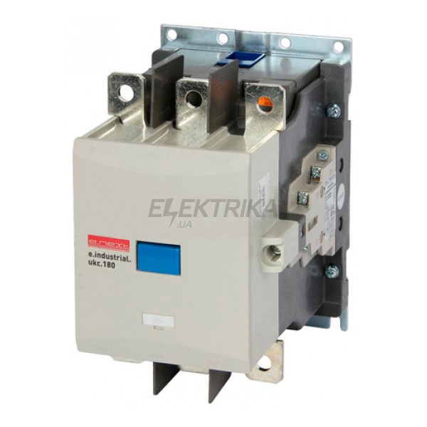 Контактор E.NEXT e.industrial.ukc.180.230, 180А, 230В, 1no+1nc (i.0090063)