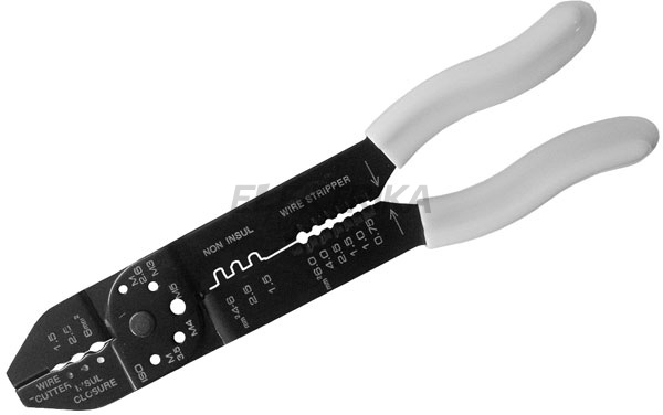 Інструмент e.tool.crimp.hs.202.b.0,35.5,5 для обтискання ізольованих та неізольованих наконечників 0,35-5,5 мм²