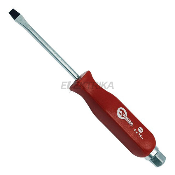 Викрутка ударна SL6*125мм, CrV