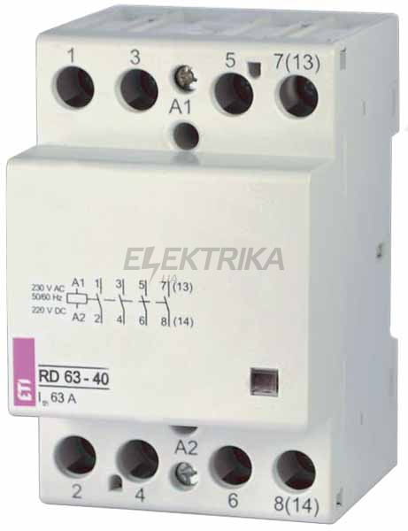 Контактор модульний RD 40-40 230V