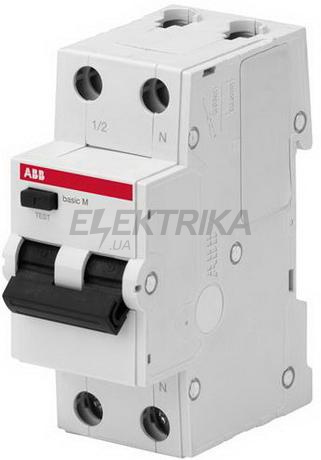 Диференційний автомат ABB basic M BMR415 C20 30mA (2CSR645041R1204)