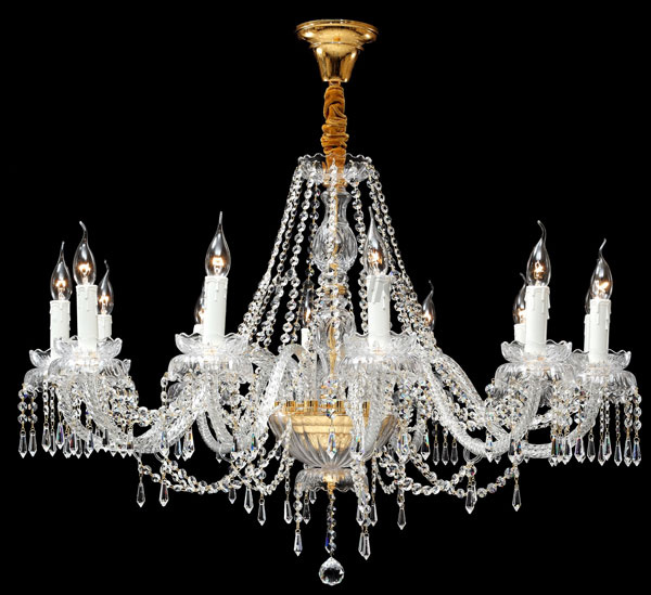Люстра Maytoni ARM910-12-G Diamant Cristal Adel