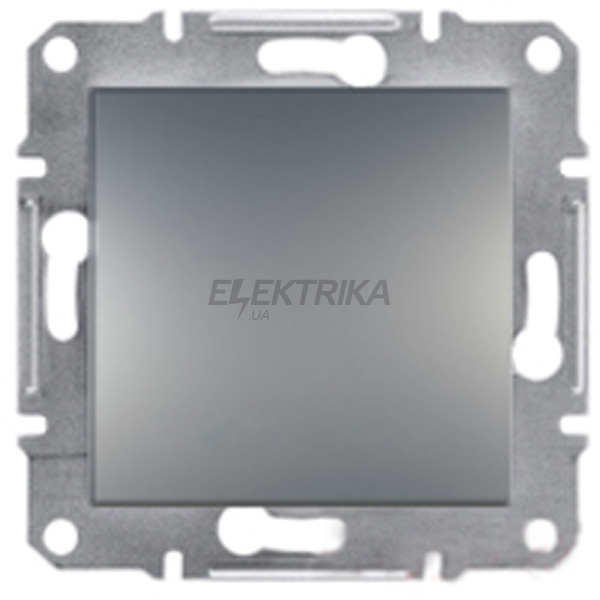 Перемикач перехресний одноклавішний Schneider Electric Asfora самозатискна сталь (EPH0500162)