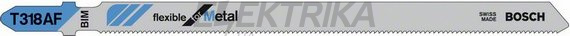 Пильне полотно T 318 AF Flexible for Metal