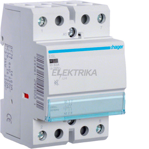 Контактор стандарт 40A, 2НЗ, 12В