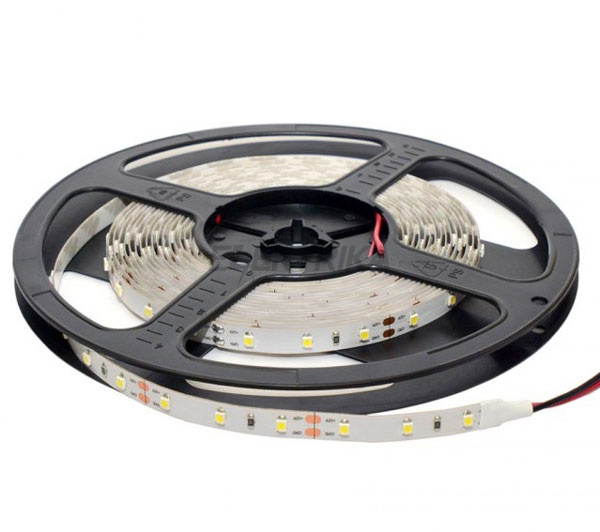 Стрічка діодна 3528, 60 діодів/м, 12V, w 6000К