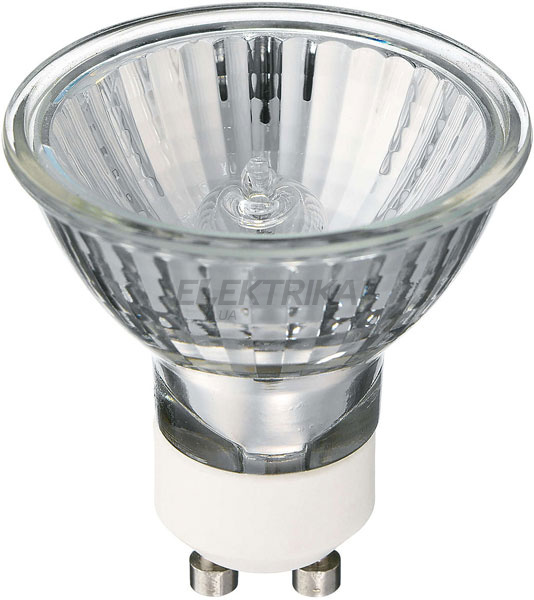 Лампа галогенна Tw Alu 2000h 50W GU10 230V 40D 1CT/10X5F
