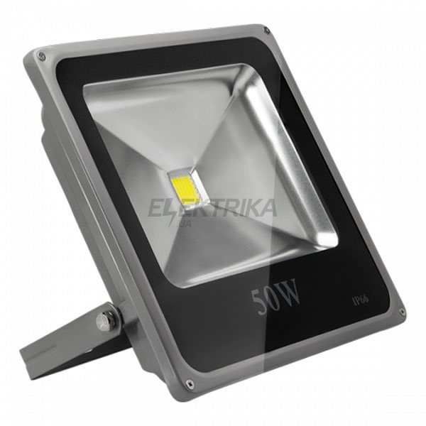 Прожектор світлодіодний SLIM 50Вт, BL-FL/50W-4600/60-slim