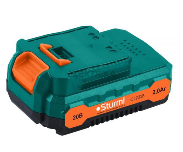 Акумуляторна батарея Li-Ion 20В 2 Aч Sturm (CL202B)
