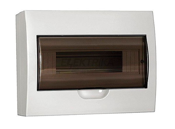 Корпус модульний пластиковий ЩРН-П-12 мод. 1 ряд навісний 200х255х95 IP41