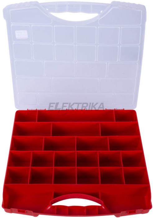 Органайзер пластиковий, e.toolbox.pro.14, 13,5" 340x320x50мм (t011014)