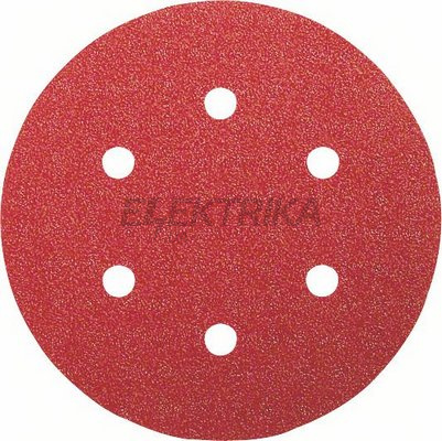 Набір із 5 шліфлистів 150 мм, 320