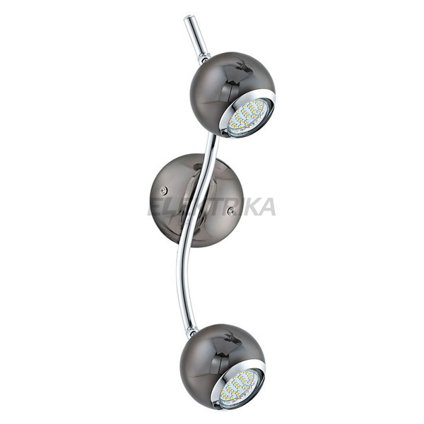 Спот "Bimeda" 2х2, 5Вт GU10, LED чорний нікель, 31006