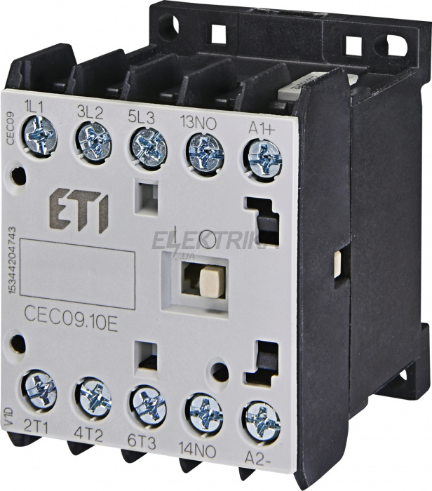 Мініатюрний контактор ETI CEC09.10-24V-DC 004641102