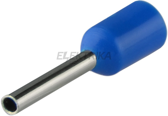 Накінечник кабельний трубчастий АСКО-УКРЕМ НТ 0,5-08 (100шт) синій (A0060010054)