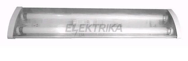 Світильник люмінесцентний накладний PLF 50, T8, 2x18W, ЛПО, 2х20