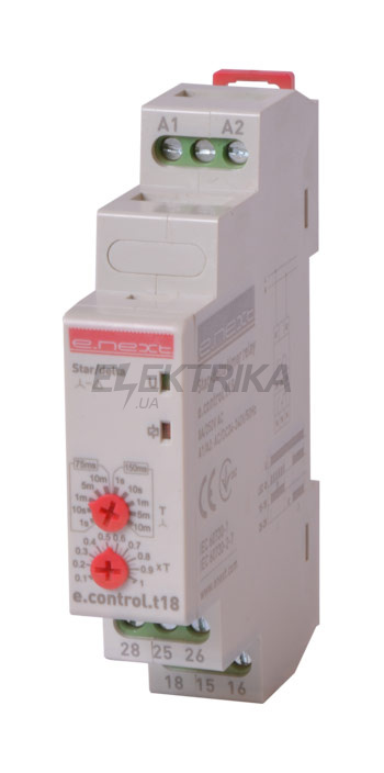 Реле часу зірка/трикутник e.control.t18