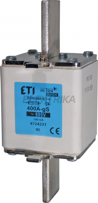 Плавка вставка запобіжник ETI M1 gS 200A/690V 004723231