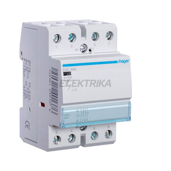 Контактор стандарт 63A, 4НЗ, 24В