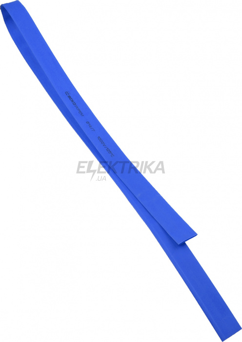 Термозбіжна трубка АСКО-УКРЕМ Ø 14,0/7,0 (1м) синій (A0150040338)