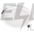 Світильник Ledvance LED DL CMFT D250 P 42W MS 940 OP WT (4099854491047)