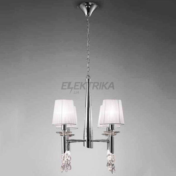 Люстра підвісна Mantra TIFFANY CHROME 3852