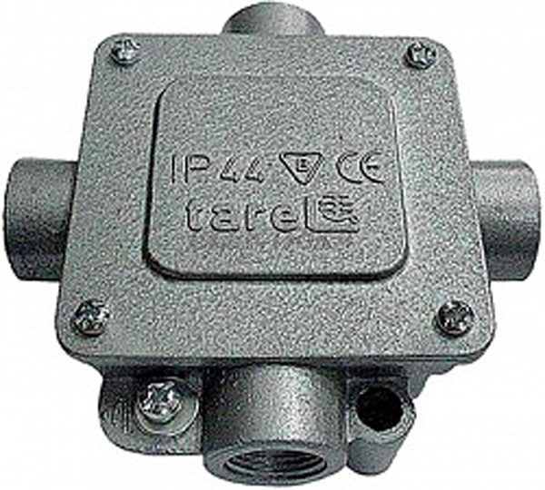 Коробка монтажна металева Р21/4, IP 44, 380 B, 5x10