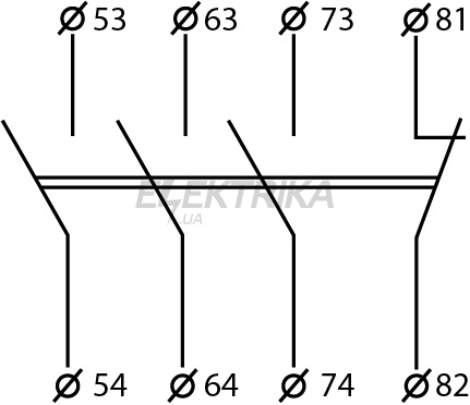Додаткові контакти для ПМ-0 АСКО-УКРЕМ ДК(ПМ0)-31 (A0040050059)