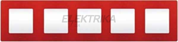 Рамка 5-постова, червоний 672535