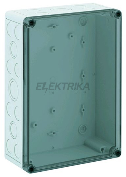 Коробка для монтажу електронних та електротехнічних виробів TK PC 2518-16f-tm