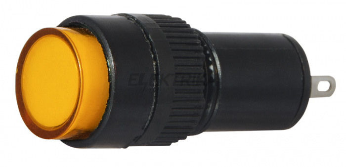 Сигнальна арматура АСКО-УКРЕМ AD22E-12DS 220V АC жовтий (A0140030192)