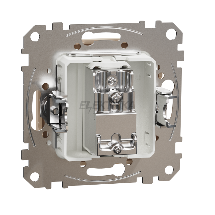 Кінцева TV розетка 4 дБ Бежевий Sedna Design Schneider Electric SDD112471