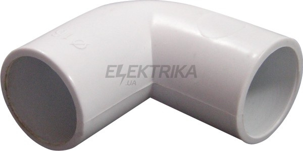 Кутовий з'єднувач e.pipe.angle.stand.25 для труб d25мм