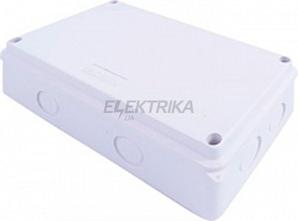 Монтажна коробка e.db.pro.oe.200.100.70, IP 65, без отворів для введення