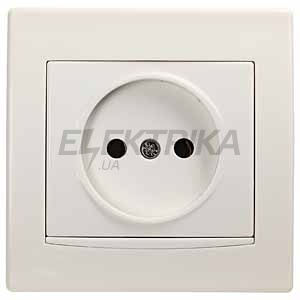 Розетка без заземлення Anya, слонова кістка, Schneider Electric