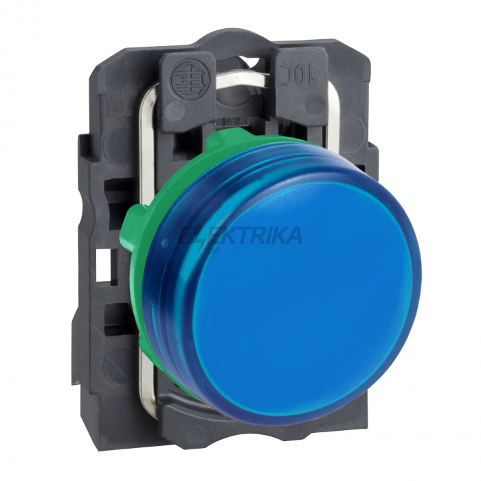 Сигнальна лампа Schneider Electric 22 мм 24В синя XB5AVB6