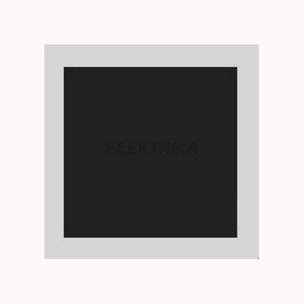 Цоколь для встановлення в меблі 2 модулі гориз. Zenit N2672 BL, білий
