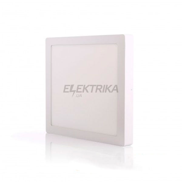 Світильник LED-SS-300-24, 24Вт, 4200К, квадрат накладний 300x300мм