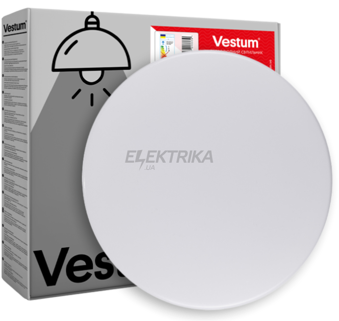 Стельовий світильник Vestum SIMPLE матовий 16W 255*45мм 4000К (VS-90001)