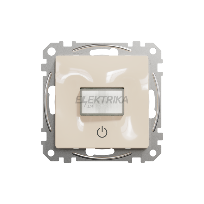 Датчик руху із вимикачем 10 A Бежевий Sedna Design Schneider Electric SDD112504