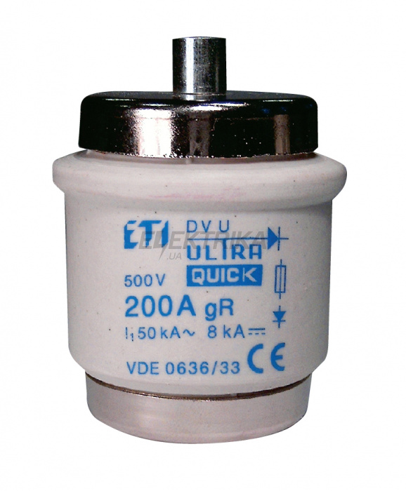 Плавка вставка запобіжник ETI DV UQ gR 125A 500V 004325001