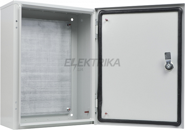 Корпус з монтажною панеллю металевий 40*30*15, IP54, серії UBox (A0260020015)