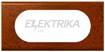 Рамка, програма Celiane, 4/5 модулів, патина ферум